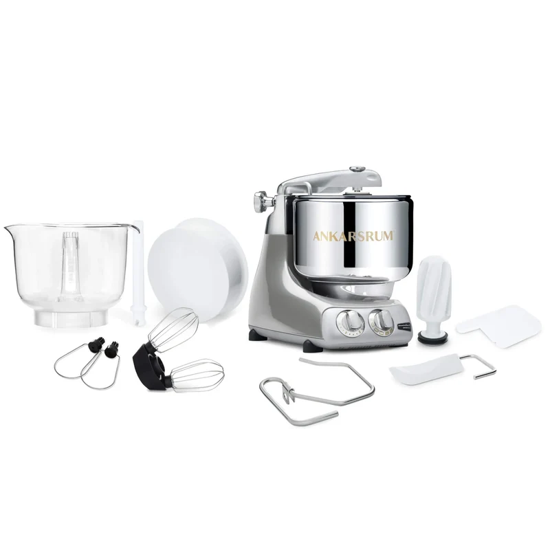Ankarsrum Assistent Original 6230 JS - Jubilee Silver incl. Ice Creme Maker