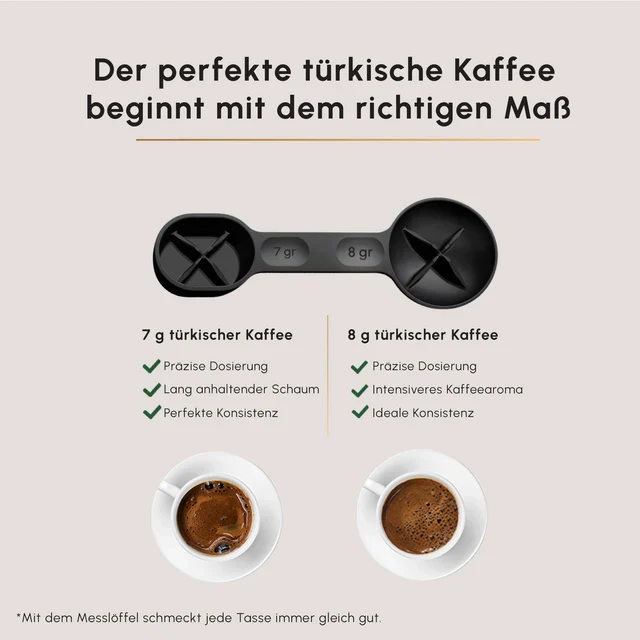 Karaca Hatır Neo Inox türkische Kaffeemaschine mit Edelstahl-Kanne