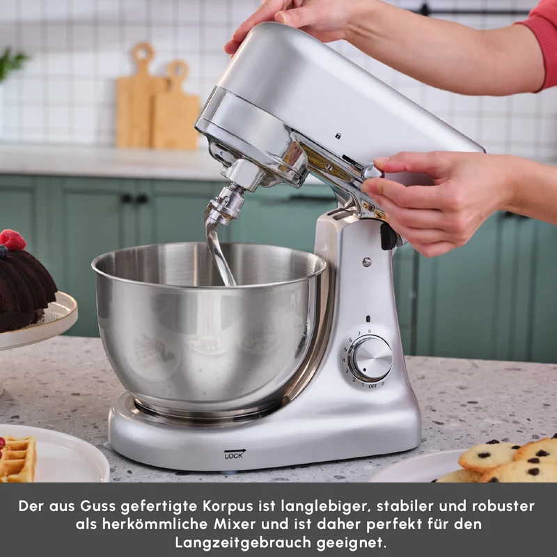 Karaca Ironmax Guss-Standmixer Grau