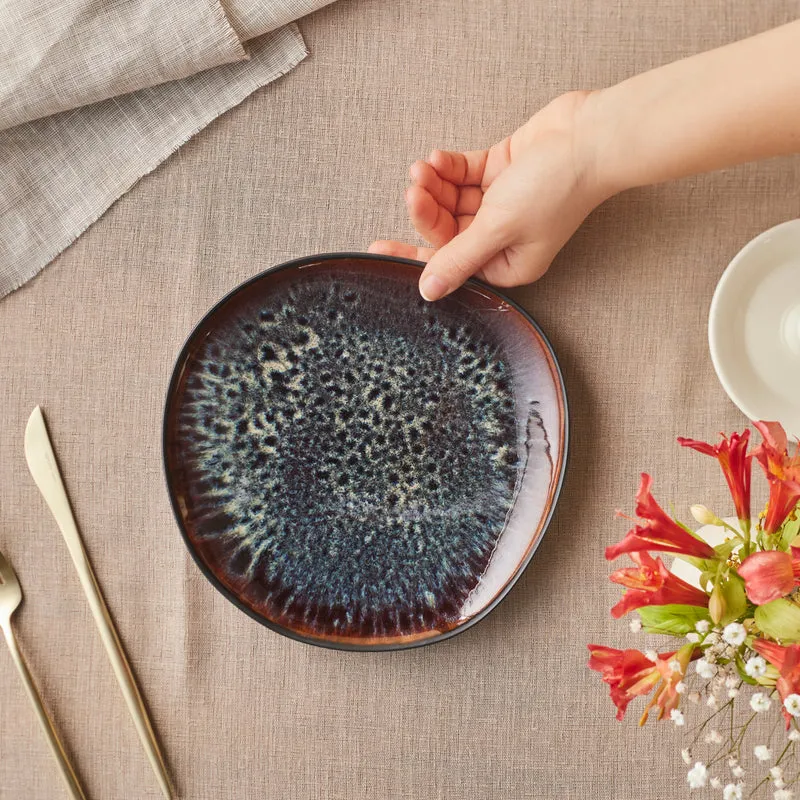 Karaca New Black Galactic 22 cm Dessertteller