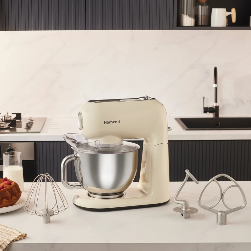Homend Vintage Profashion 3027H, Küchenchef, Creme, 1500W, 5,5L