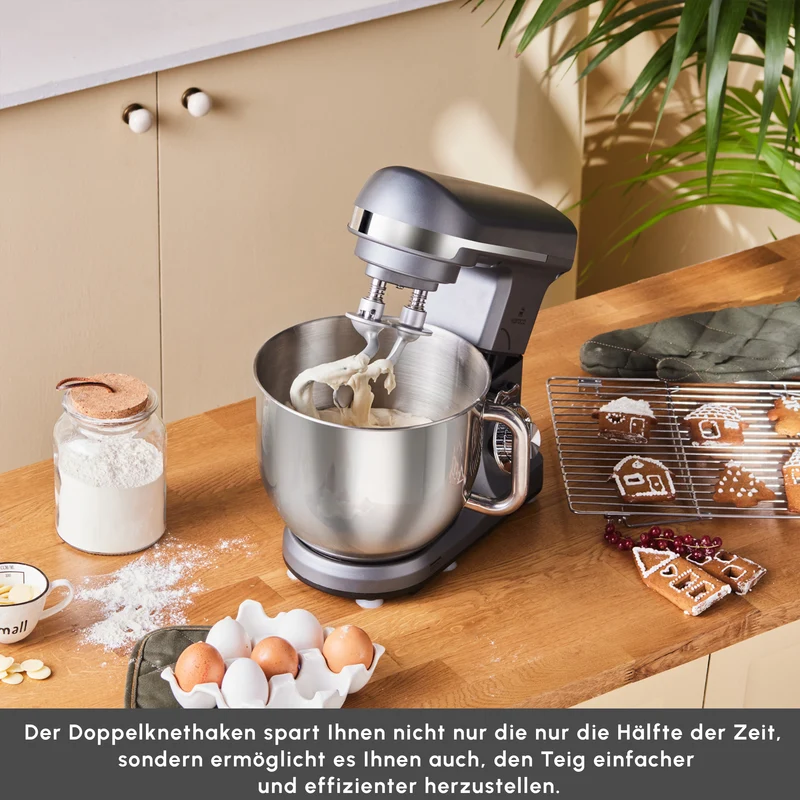 Karaca Blendburst Küchenchef, Grau 1400 W