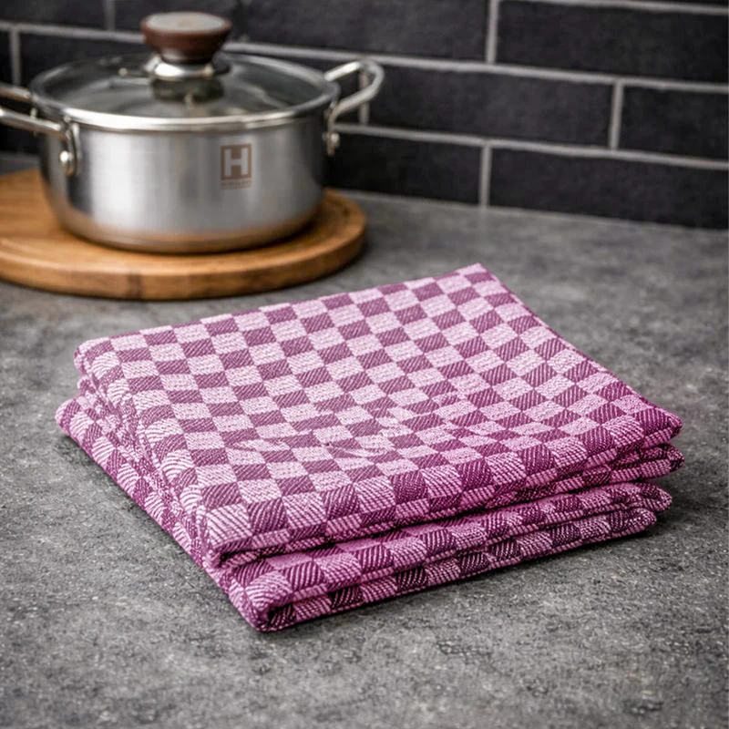 HENSSLERS Grubentuch 2er Set Pink