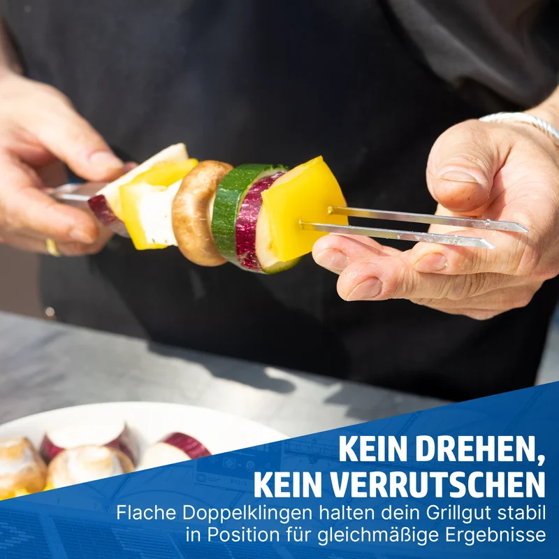 HENSSLERS Grillspieß Set HSV-Edition
