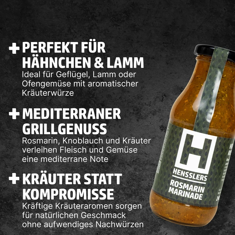 HENSSLERS Rosmarin Marinade