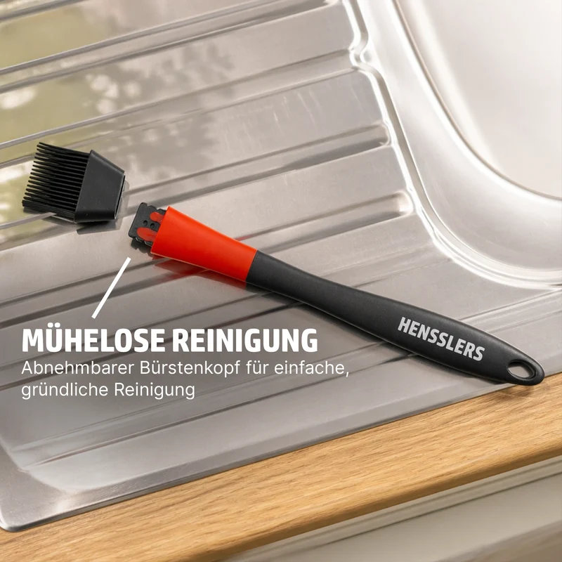 HENSSLERS Back- und Marinadenpinsel flex