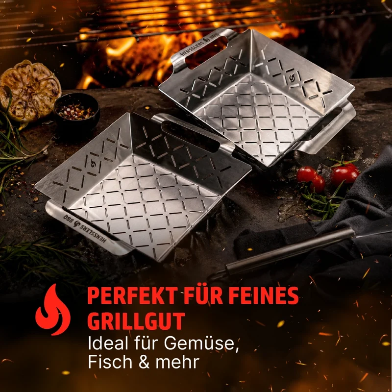 HENSSLERS Grillschale Set