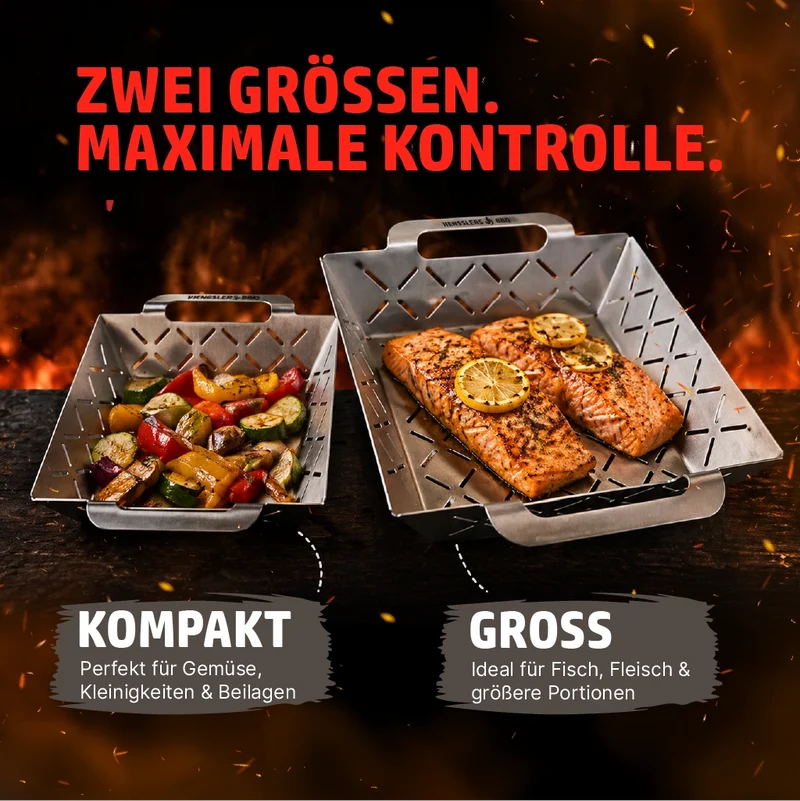 HENSSLERS Grillschale Set