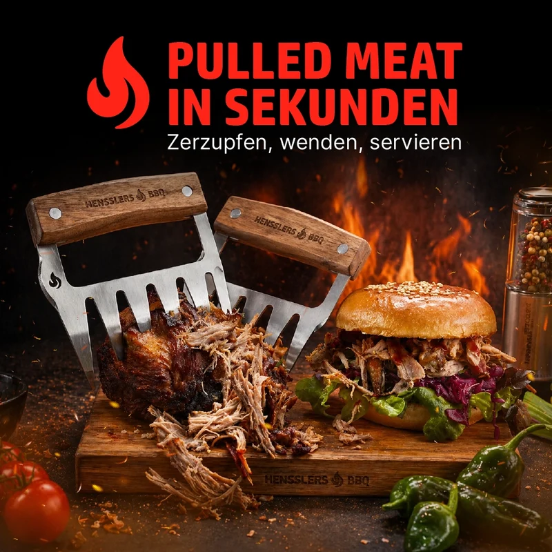 HENSSLERS Fleischkrallen Set