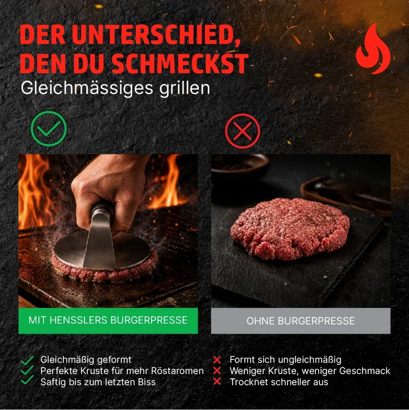 HENSSLERS Burgerpresse