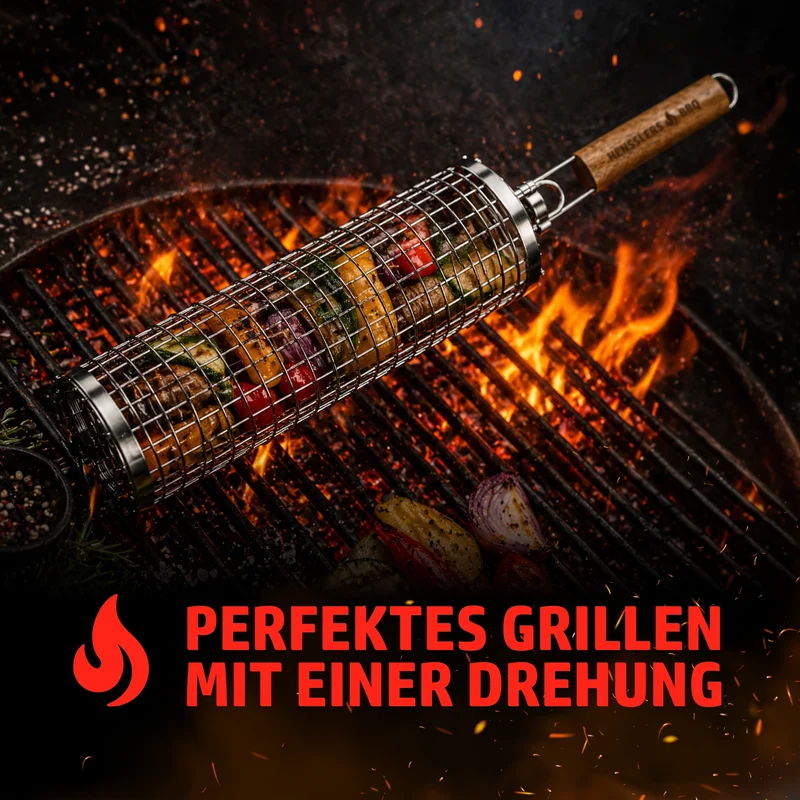 HENSSLERS Rollgrillkorb