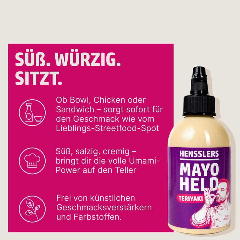 HENSSLERS Mayo Helden Set