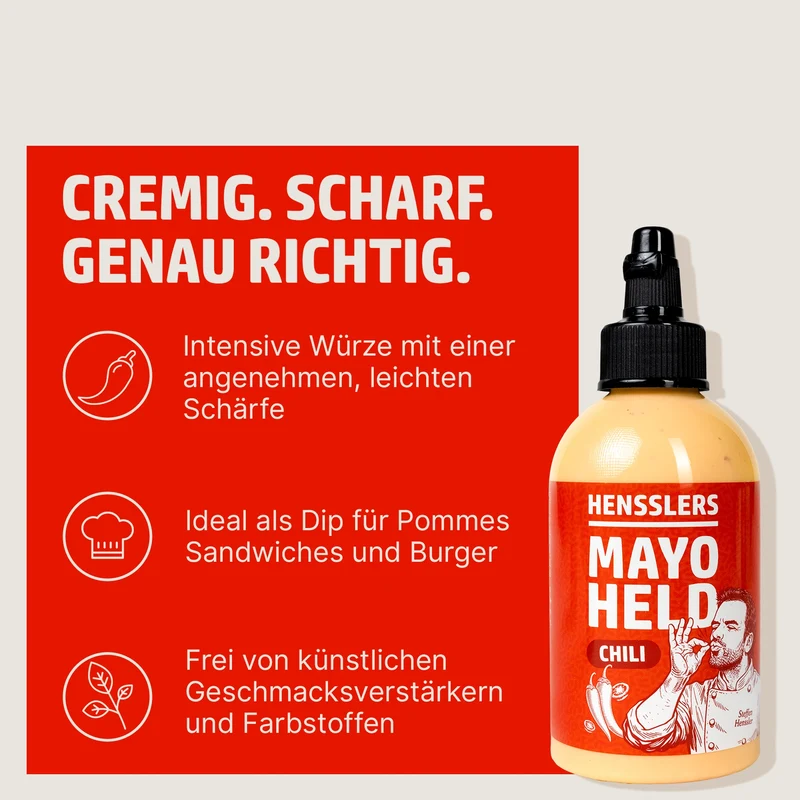 HENSSLERS Mayo Helden Set