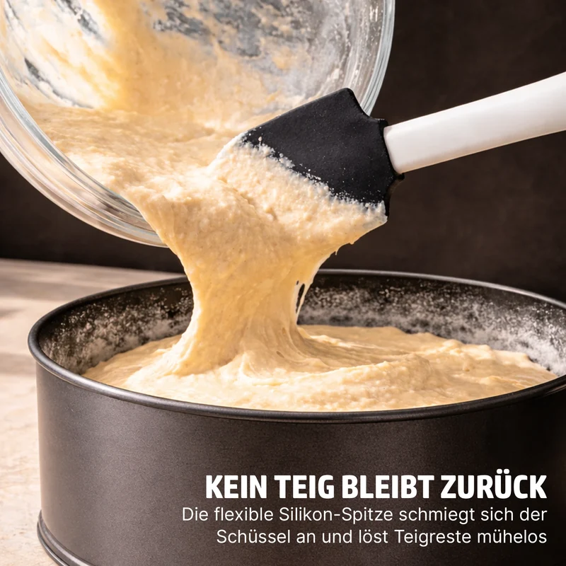 HENSSLERS Silikon Teigschaber