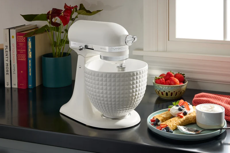 KitchenAid Küchenmaschine Artisan mit Keramikschüssel 5KSM156CXEPL Porcelain