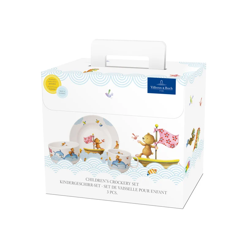 Villeroy & Boch Kindergeschirr Set 3tlg Happy As A Bear