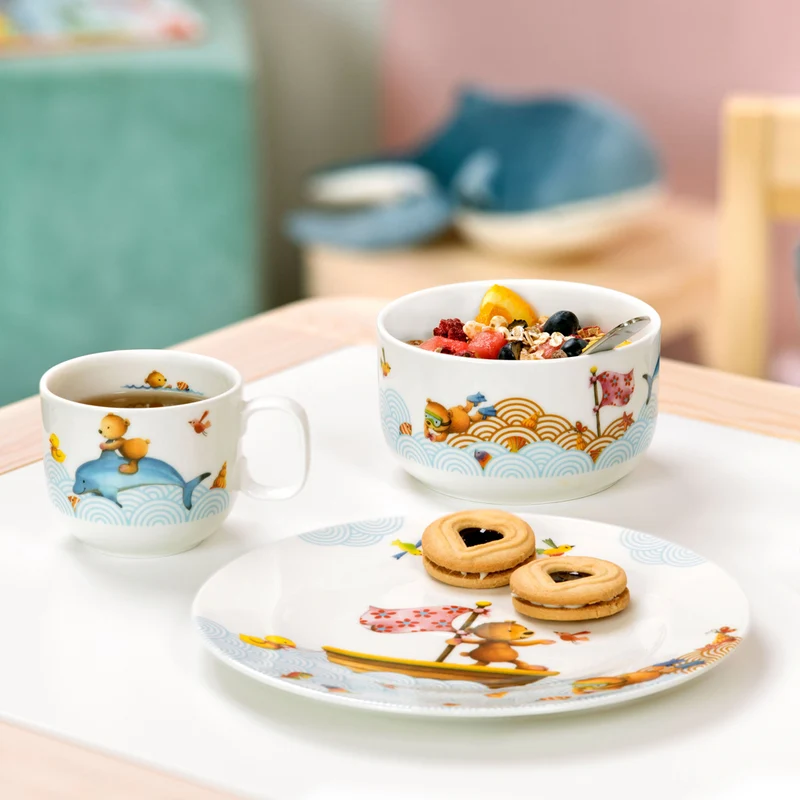 Villeroy & Boch Kindergeschirr Set 3tlg Happy As A Bear