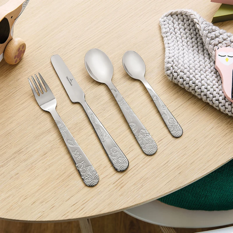 Villeroy & Boch Kinderbesteck 4-teilig Happy As A Bear