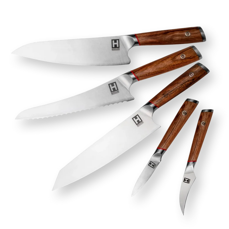 HENSSLERS "scharfe Klinge" 5er-Messer-Set