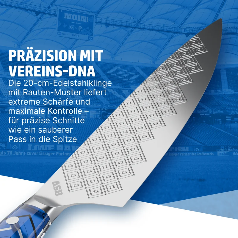 HENSSLERS Kochmesser HSV-Edition