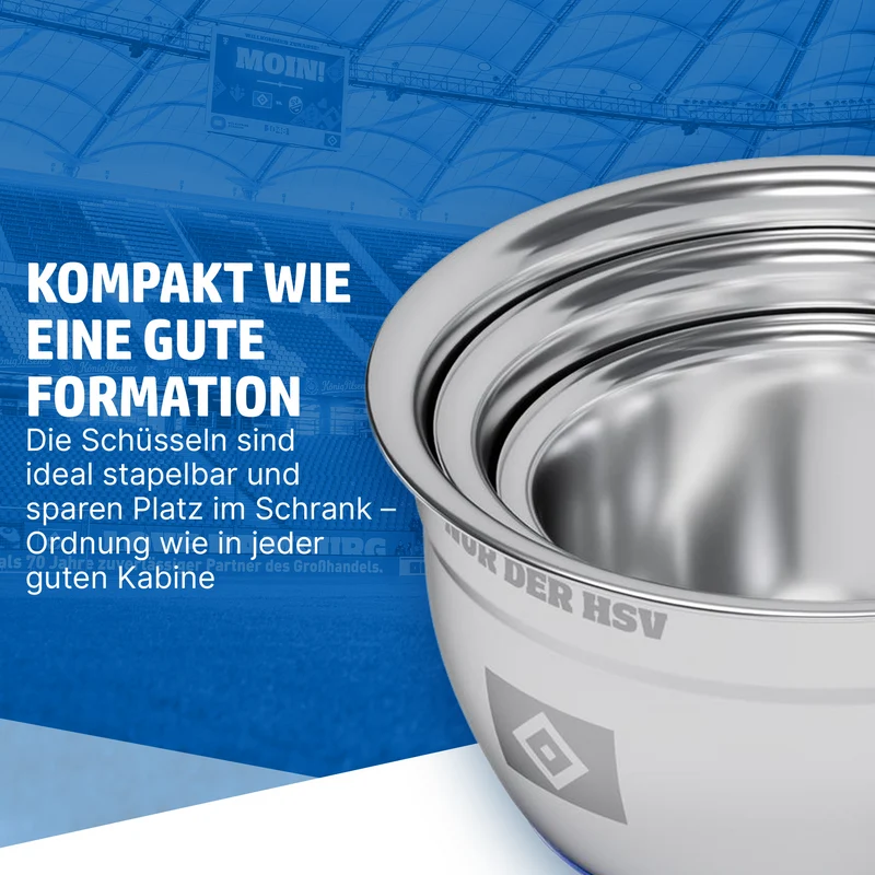 HENSSLERS Schüsselset HSV-Edition