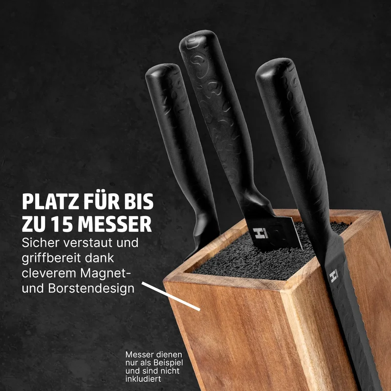 HENSSLERS 360-Grad Messerblock