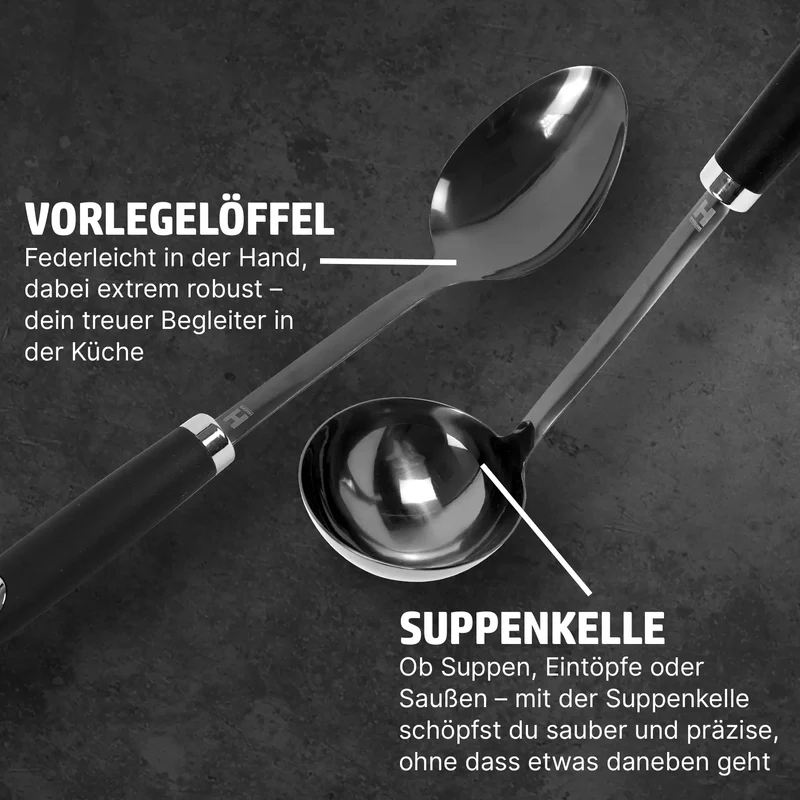 HENSSLERS 5er Küchenhelfer Set