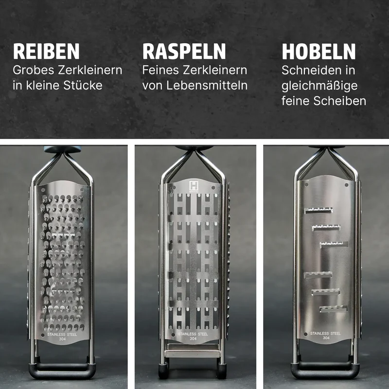HENSSLERS 3-in-1 Reibe