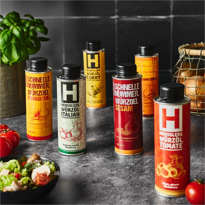 HENSSLERS 6er Würzöl Set