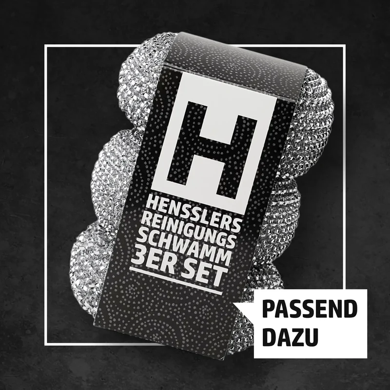 HENSSLERS Reinigungsschwamm mit Griff