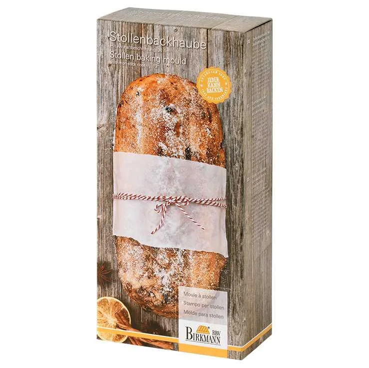 Birkmann Stollenbackhaube mit Rezeptheft