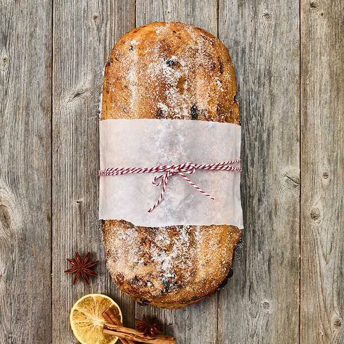 Birkmann Stollenbackhaube mit Rezeptheft