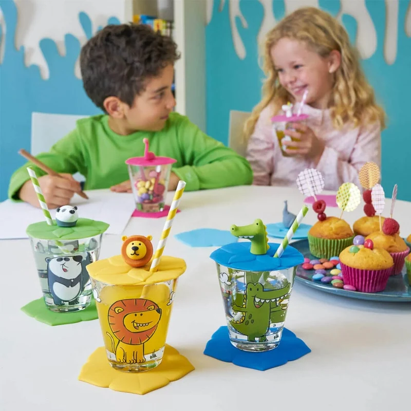 Leonardo - Bambini Deckel Löwe gelb
