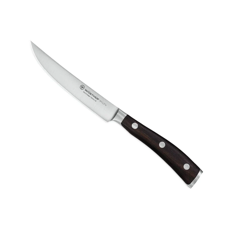 Wüsthof - Ikon Steakmesser-Set 4-teilig - Holzgriff