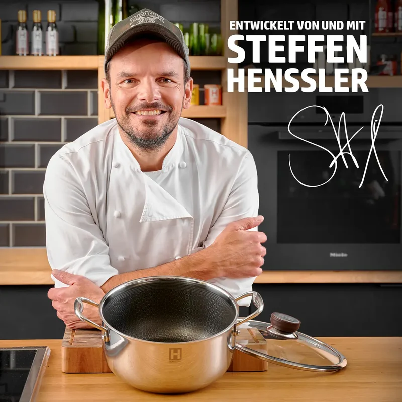 HENSSLERS Kochtopf 2,8L