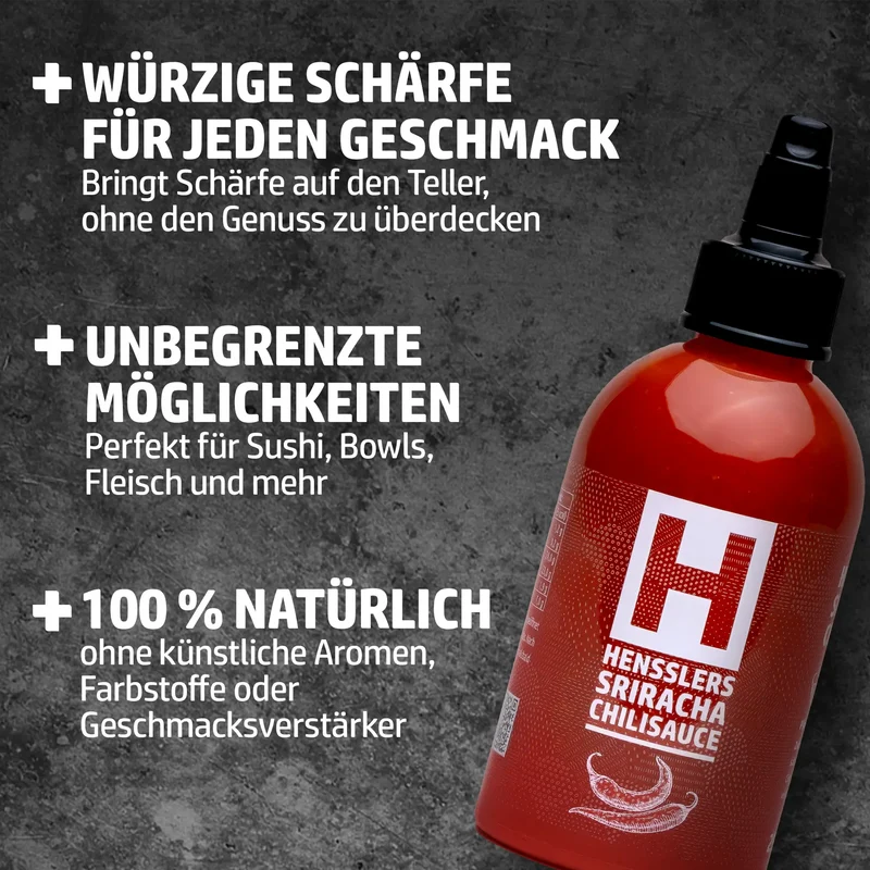 HENSSLERS Sriracha Chilisauce