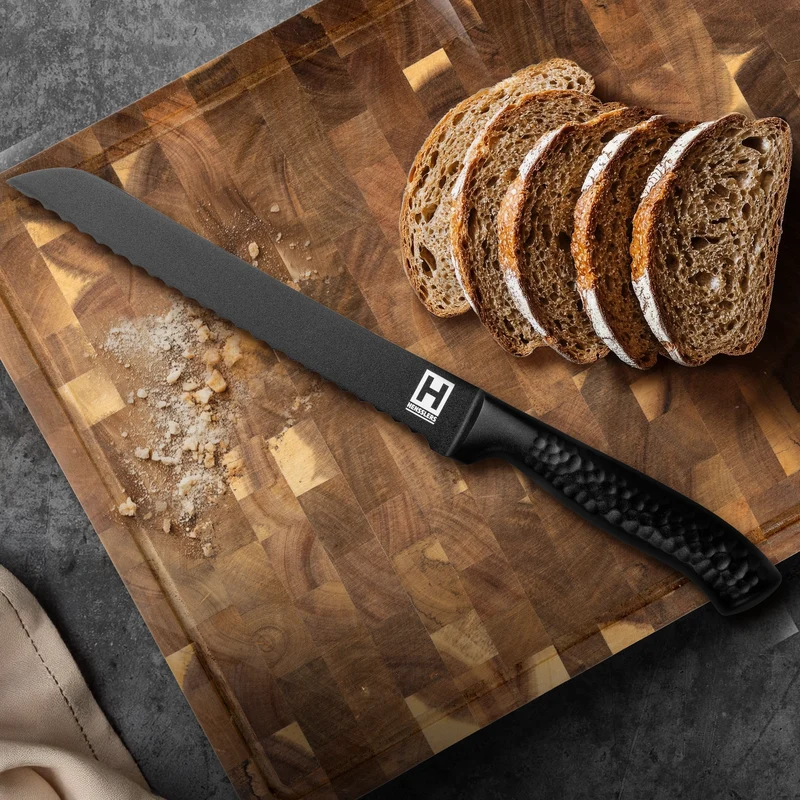 HENSSLERS Black Blade - Brotmesser