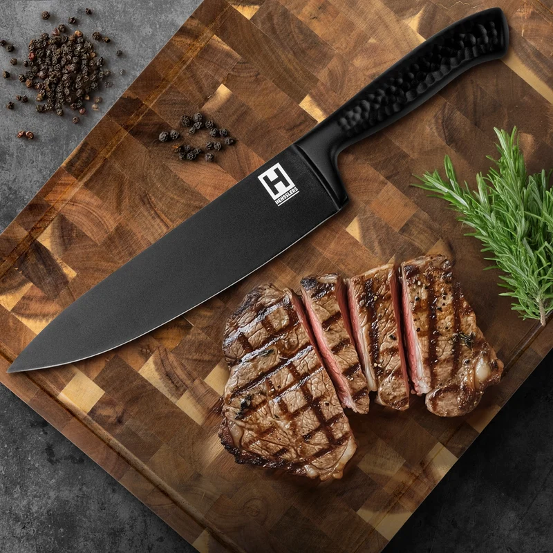 HENSSLERS Black Blade - Kochmesser