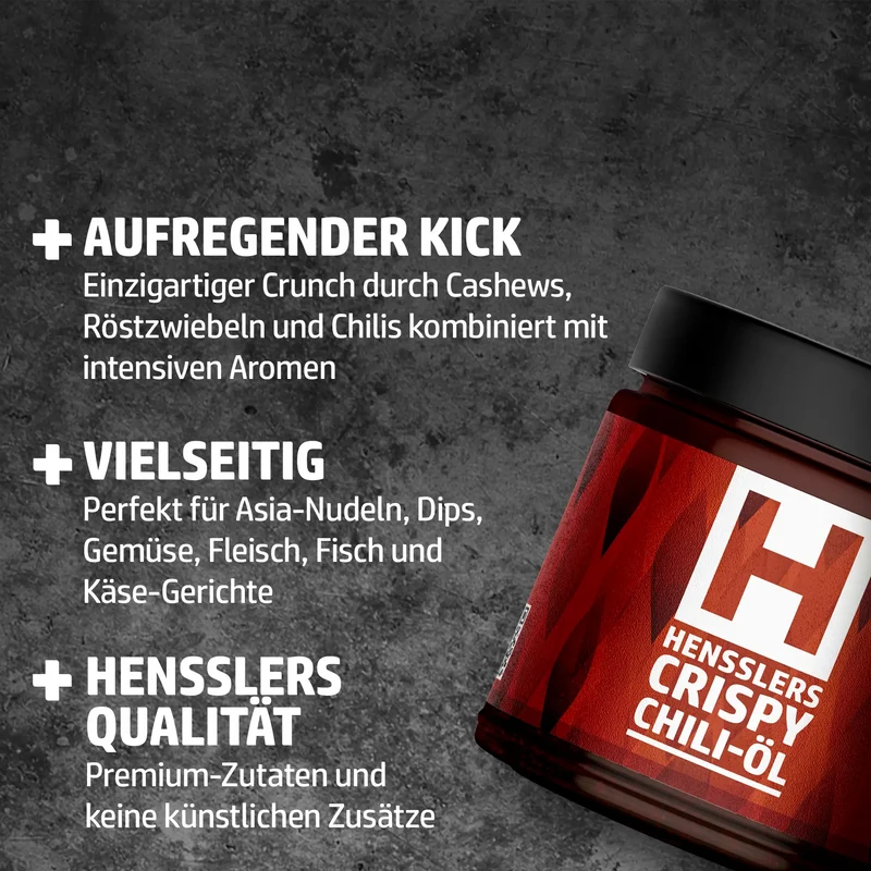 HENSSLERS Crispy Chili-Öl