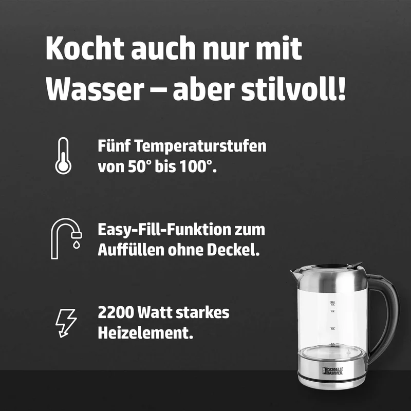 HENSSLERS Wasserkocher