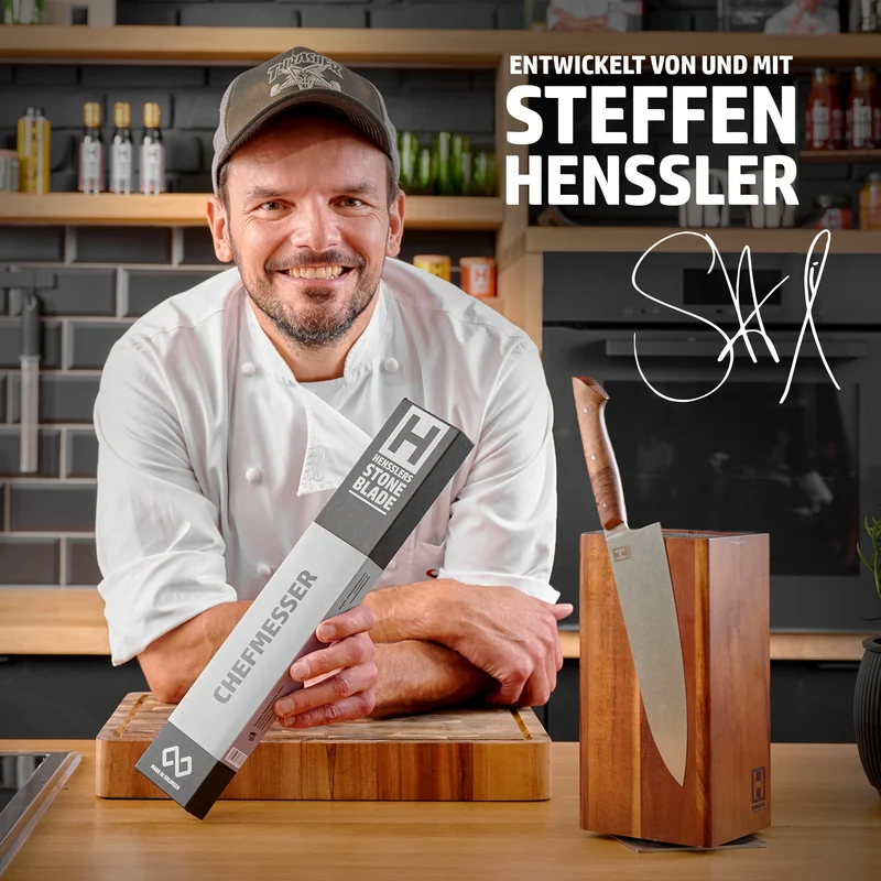 HENSSLERS Chefmesser Stoneblade