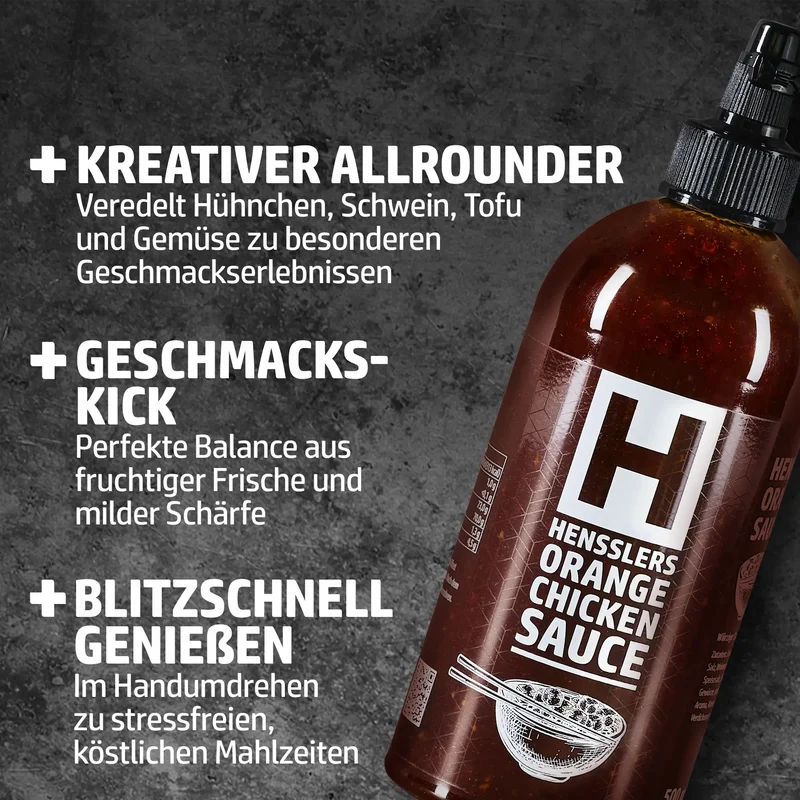 HENSSLERS Orange Chicken Sauce