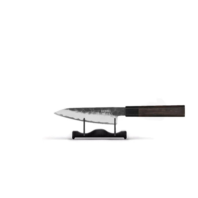 Shinrai Knives – Blackout Edition Damast-Schälmesser 8 cm