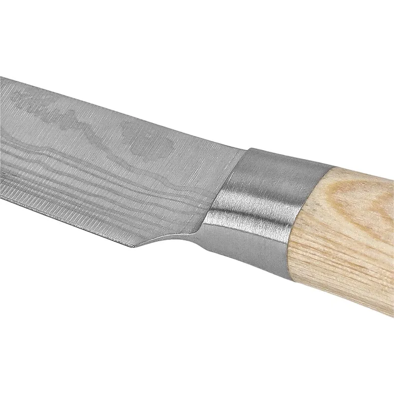 Shinrai Knives - Akari Damascus Print Schälmesser 8 cm