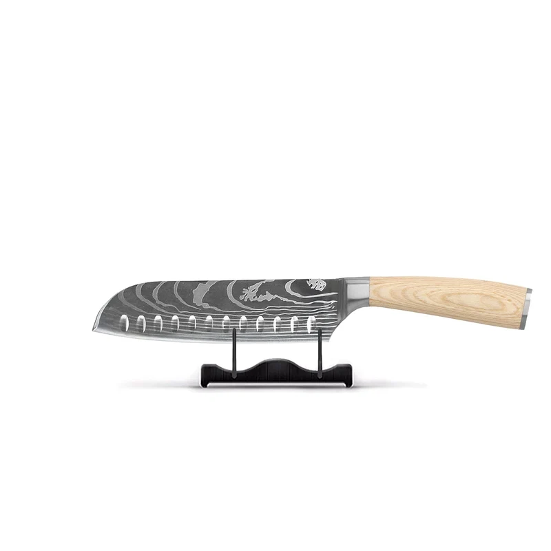 Shinrai Knives - 6-teiliges Messerset mit Akari-Damastmuster