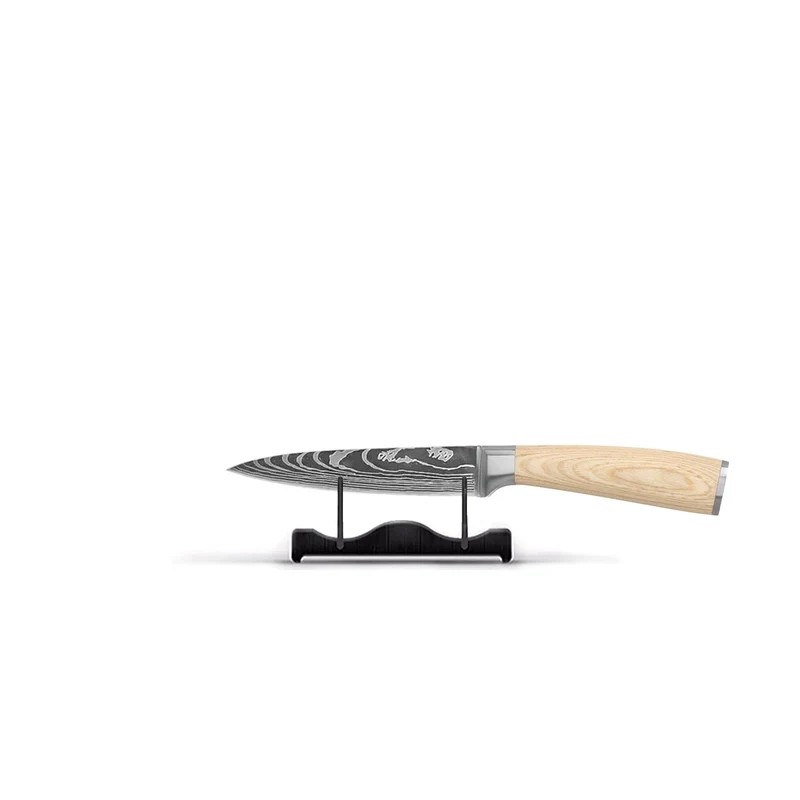 Shinrai Knives - 6-teiliges Messerset mit Akari-Damastmuster