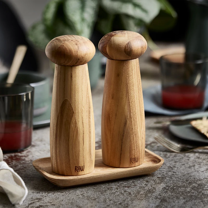 RAW Tablett 17×10 cm Teak