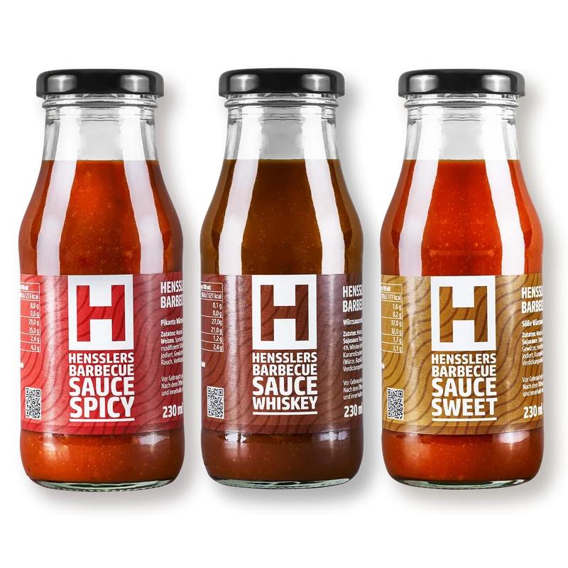 HENSSLERS BBQ Saucen Set