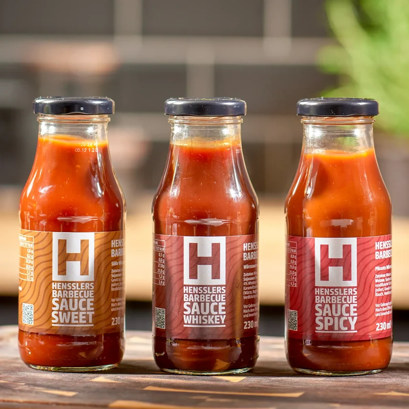 HENSSLERS BBQ Saucen Set