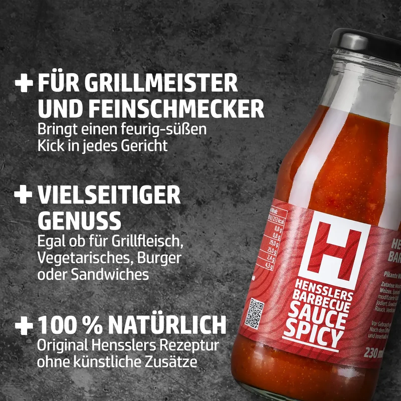 HENSSLERS BBQ Saucen Set